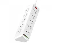 چندراهی برق 10 سوکت، 5 یواس‌بی و 1 تایپ‌‎سی الدنیو SC10610