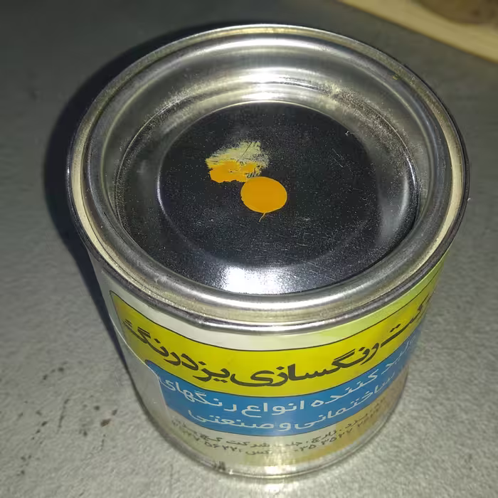 رنگ روغنی 250گرمی گل ماشی