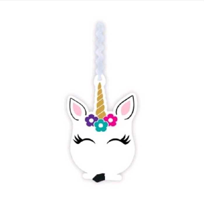 شمع شخصیت کارتونی اسب تک شاخ(یونیکورن)،جنس mdf