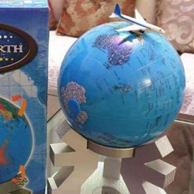 کره زمین مغناطیسی موزیکال چراغ دار