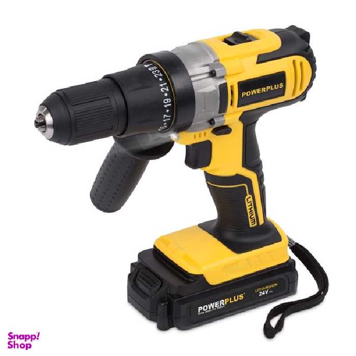 دریل پیچ گوشتی ضربه ای شارژی پاورپلاس مدل POWX0054LI