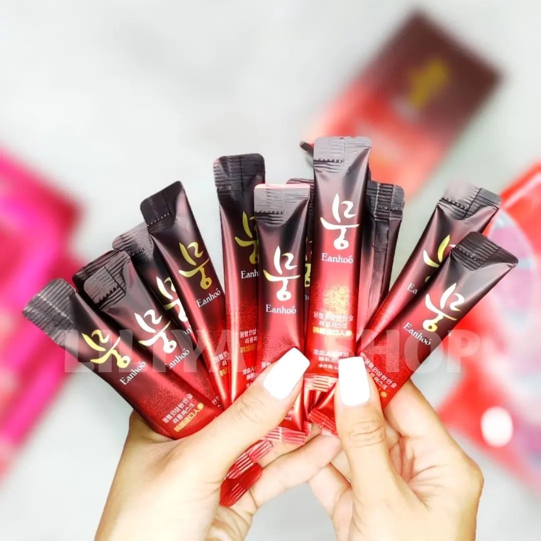 ماسک شب جنسینگ ساشه ای پک 30عددی