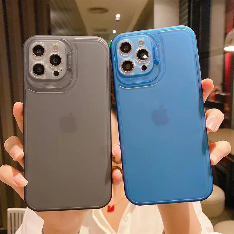 قاب گوشی سامسونگ و ایفون با محافظ لنز استند شو