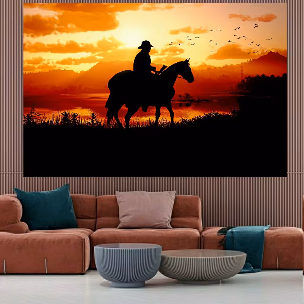 تابلو بوم  طرح Red Dead Redemption 2  کد 316