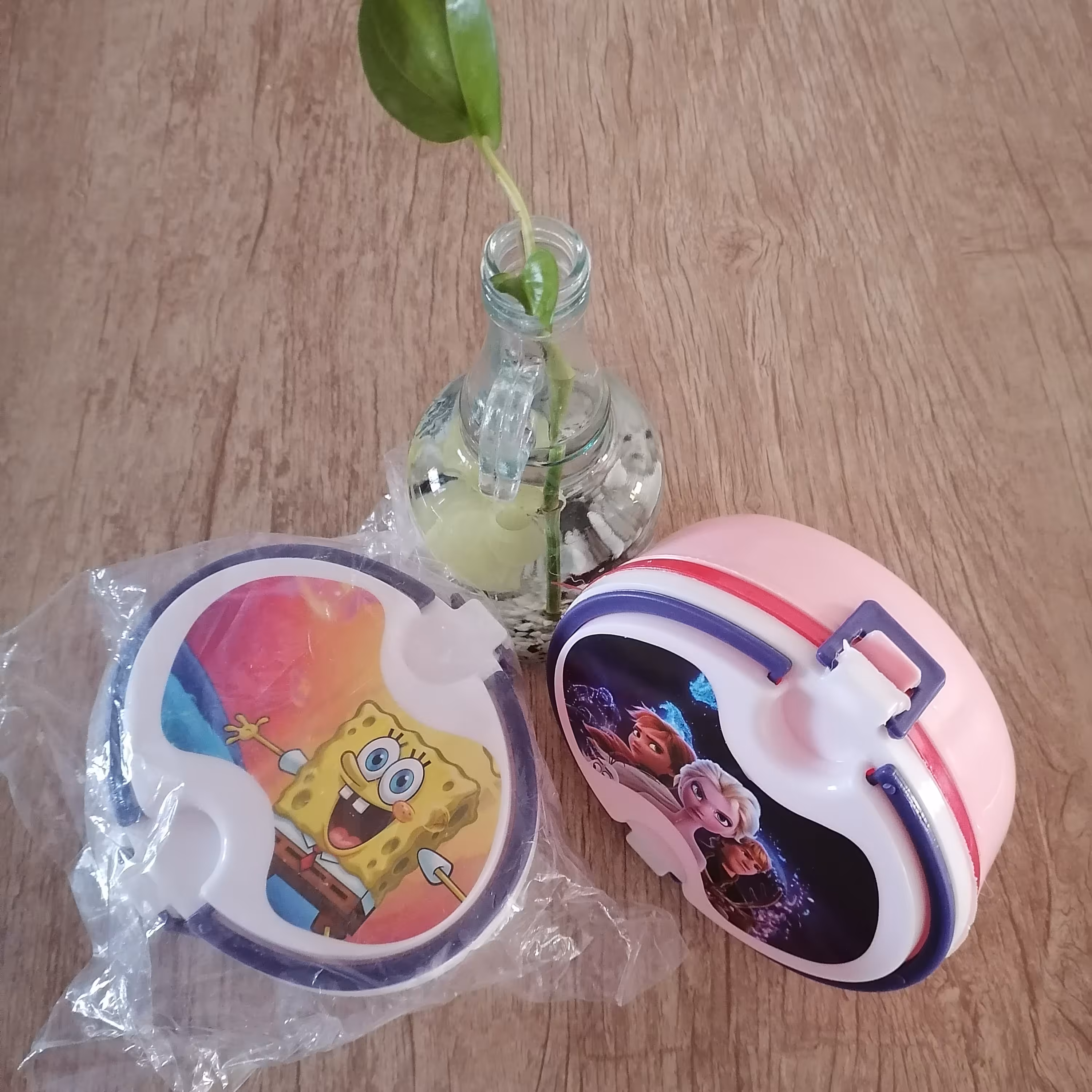 ظرف غذای کودک،  سه تیکه، درب دار، فریزری