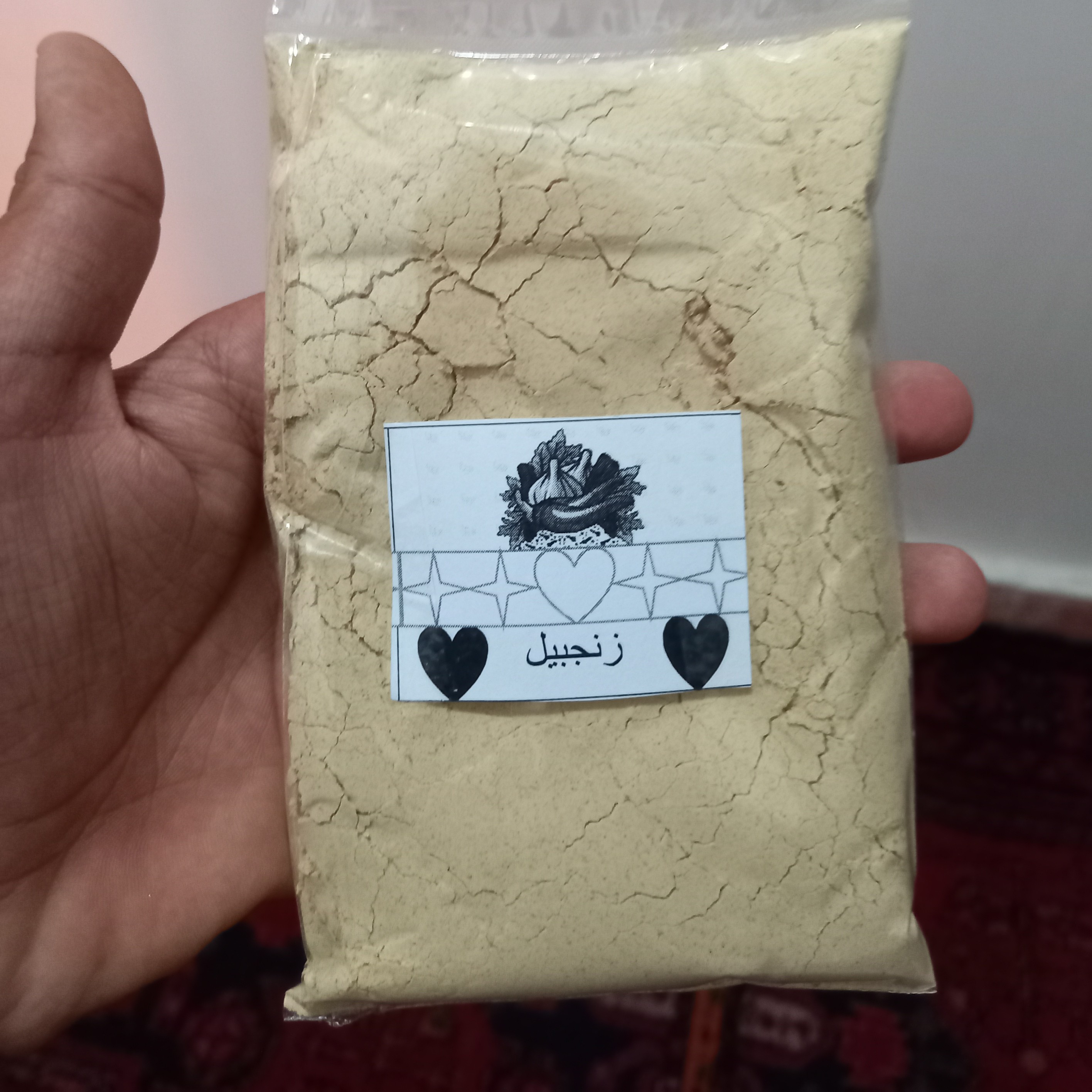 زنجفیل خالص ناب 100گرمی