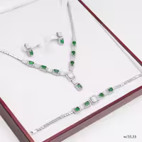 سرویس پایه جواهر نقره آکسو سری EB کد 008