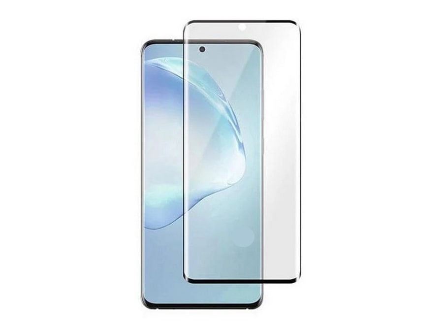 محافظ صفحه نمایش شیشه ای سامسونگ اس 20 پلاس گرین Green Samsung S20 Plus 3D Curved Round Edge Glass