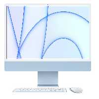 آی مک 24 اینچ اپل مدل MGPL3 M1 chip 8-Core CPU 8-Core GPU 512GB SSD آبی