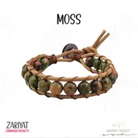 دستبند مردانه برند ذاریات مدل MOSS کد Z-M.J606