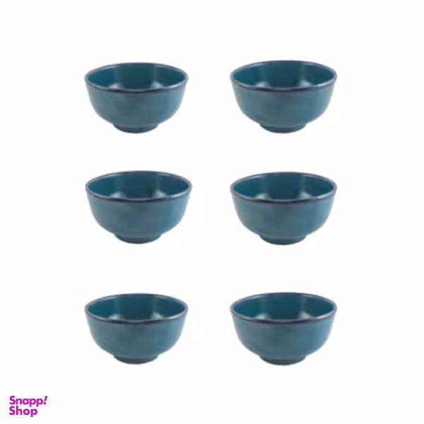 کاسه سفالی مدل ترشی خوری کد 126007 بسته‌ 6 عددی