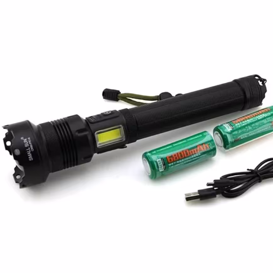 چراغ قوه اسمال سانsmall sun مدل 514 بغل cob