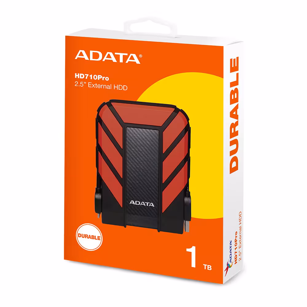 هارد اکسترنال ای دیتا ADATA HD710 Pro RED ظرفیت 1 ترابایت