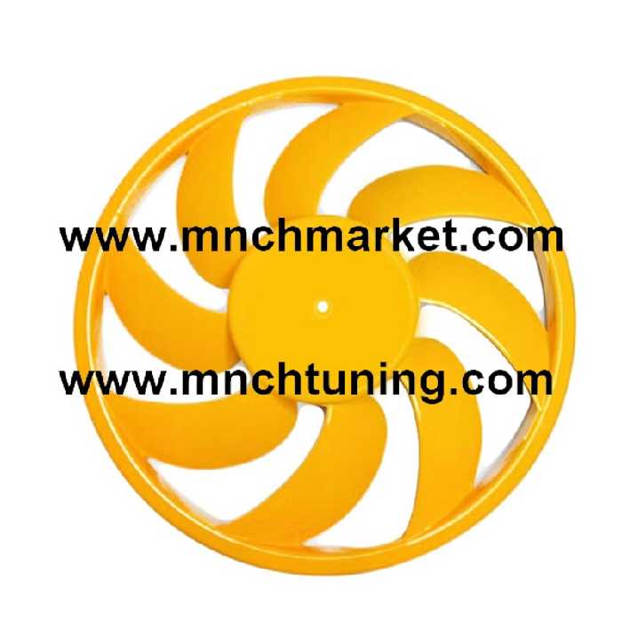 پروانه فن خودرو پژو 206- پژو 207 رنگ زرد