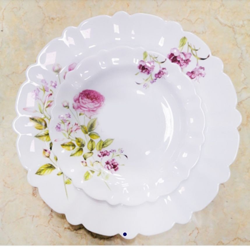 سرویس آرکوپال 25 پارچه کنگره آریل صورتی