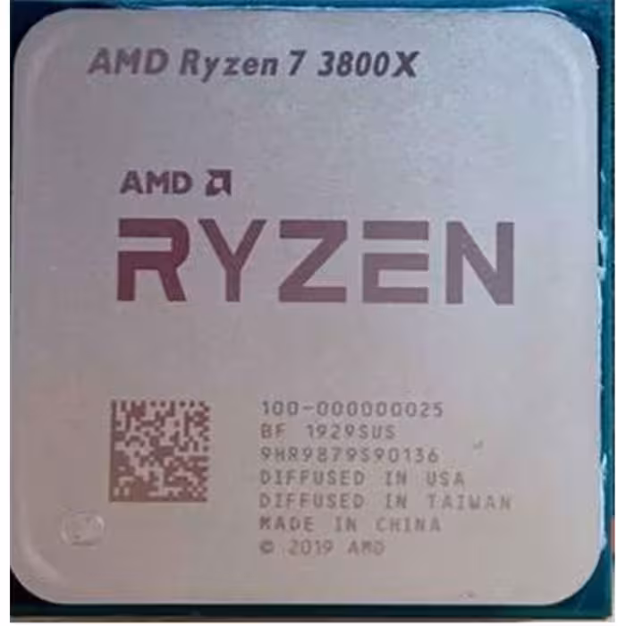 پردازنده تری ای ام دی مدل RYZEN 7 3800X با فرکانس 3.9 گیگاهرتز