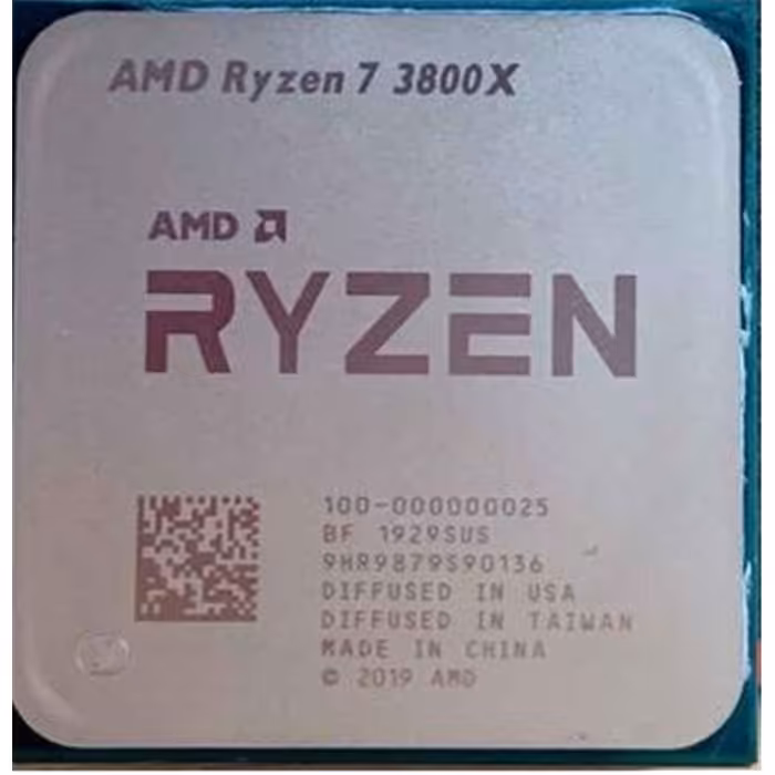 پردازنده تری ای ام دی مدل RYZEN 7 3800X با فرکانس 3.9 گیگاهرتز