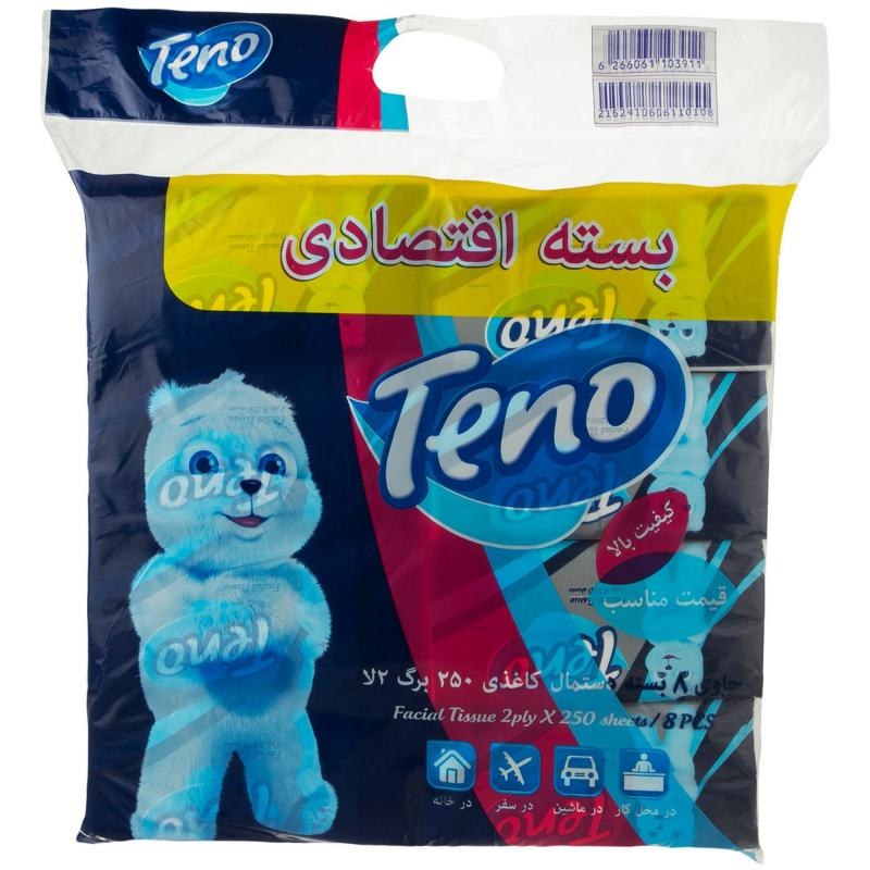 دستمال کاغذی تنو 500 برگ اقتصادی 