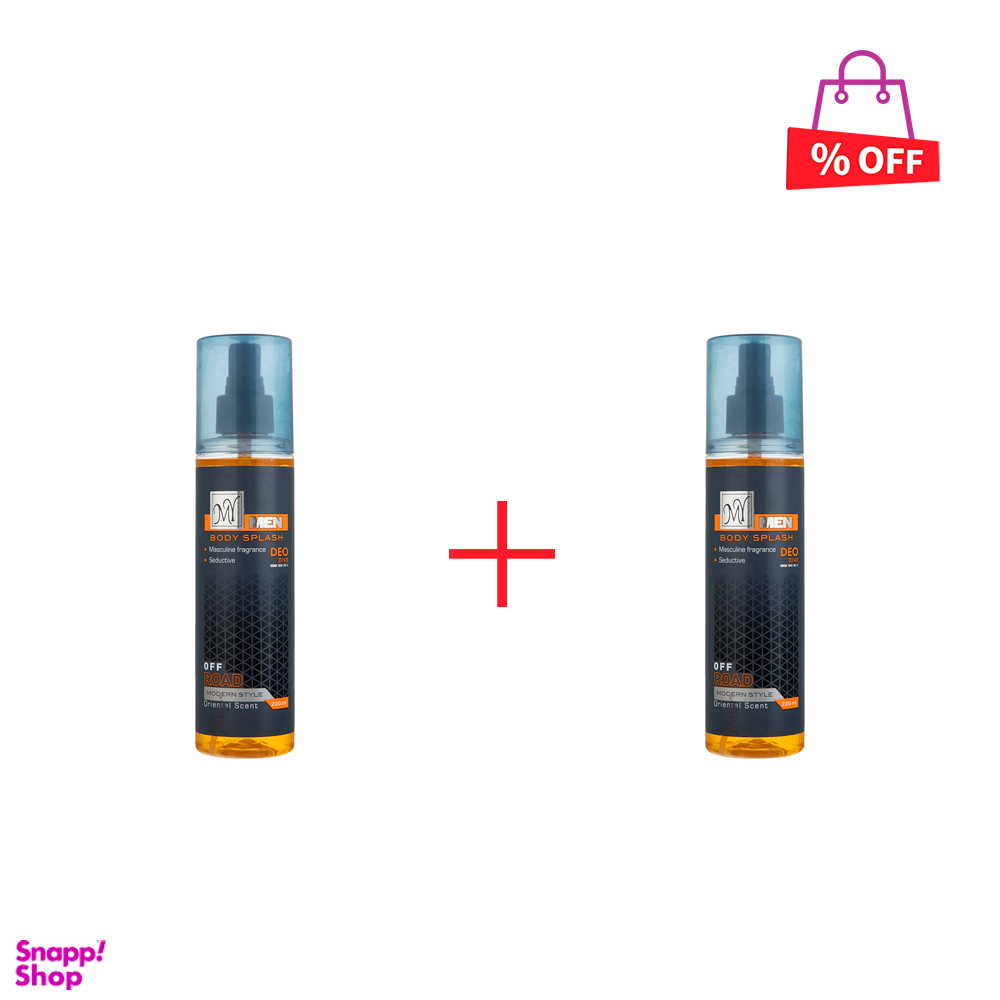 بادی‌ اسپلش مردانه مای (My) مدل Mount Vein حجم 220 میلی‌‌لیتر مجموعه 2 عددی