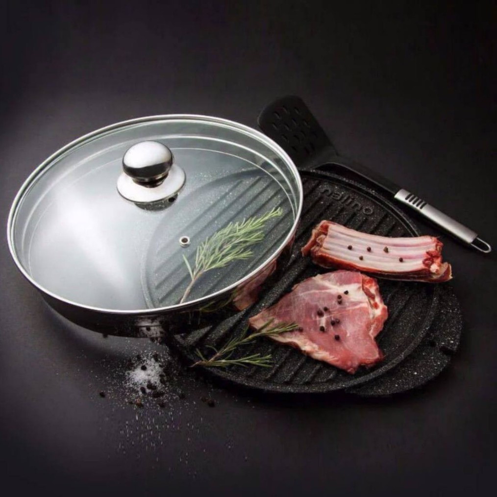تابه گریل چدنی درب پیرکس