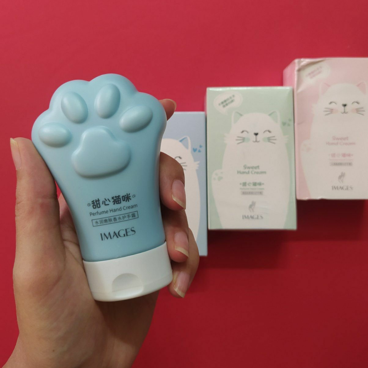 کرم آبرسان و مرطوب کننده دست مدل پنجه گربه برند ایمیجز