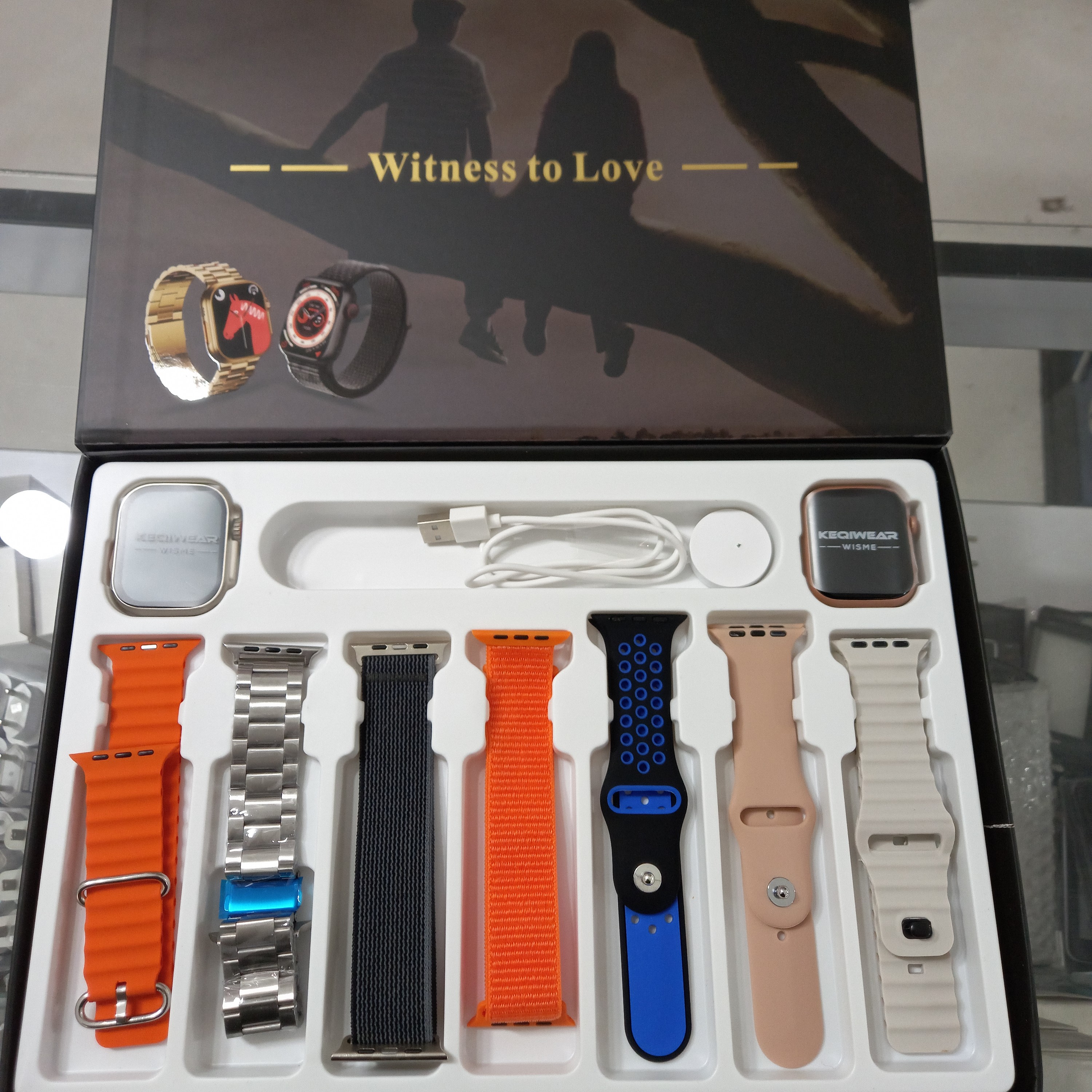 ساعت هوشمند WsL9 دوساعت همراه 7 بند