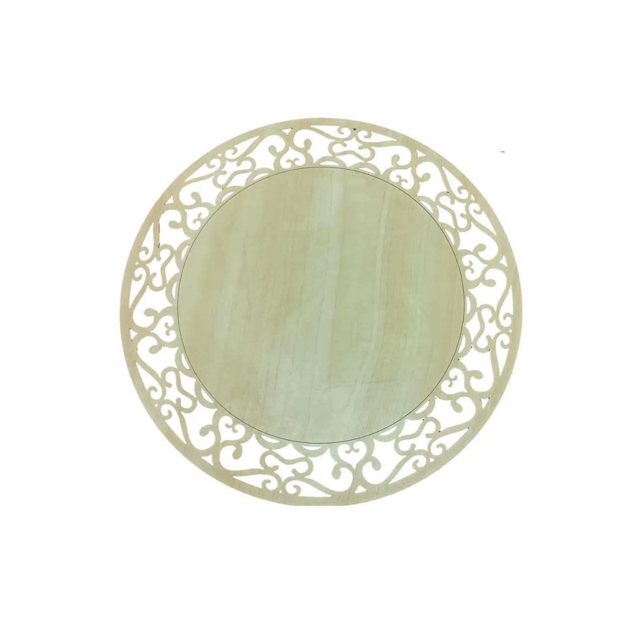 صفحه کیک گرد طرح دار کد TKN006711