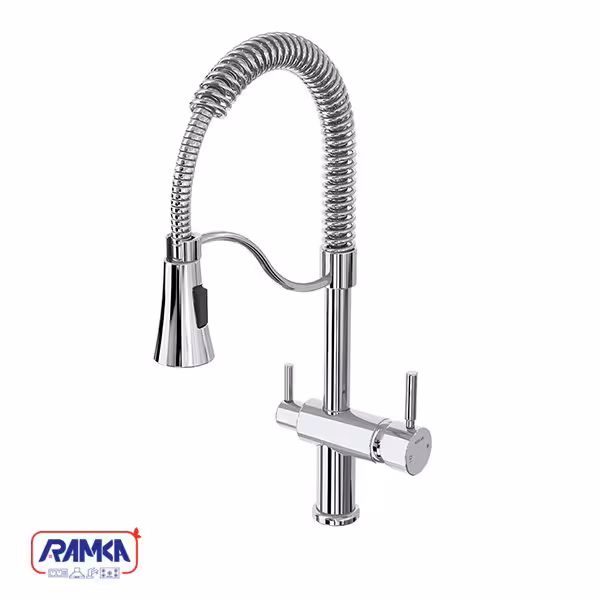 شیر دوکاره جزیره کلار مدل آبشار کروم