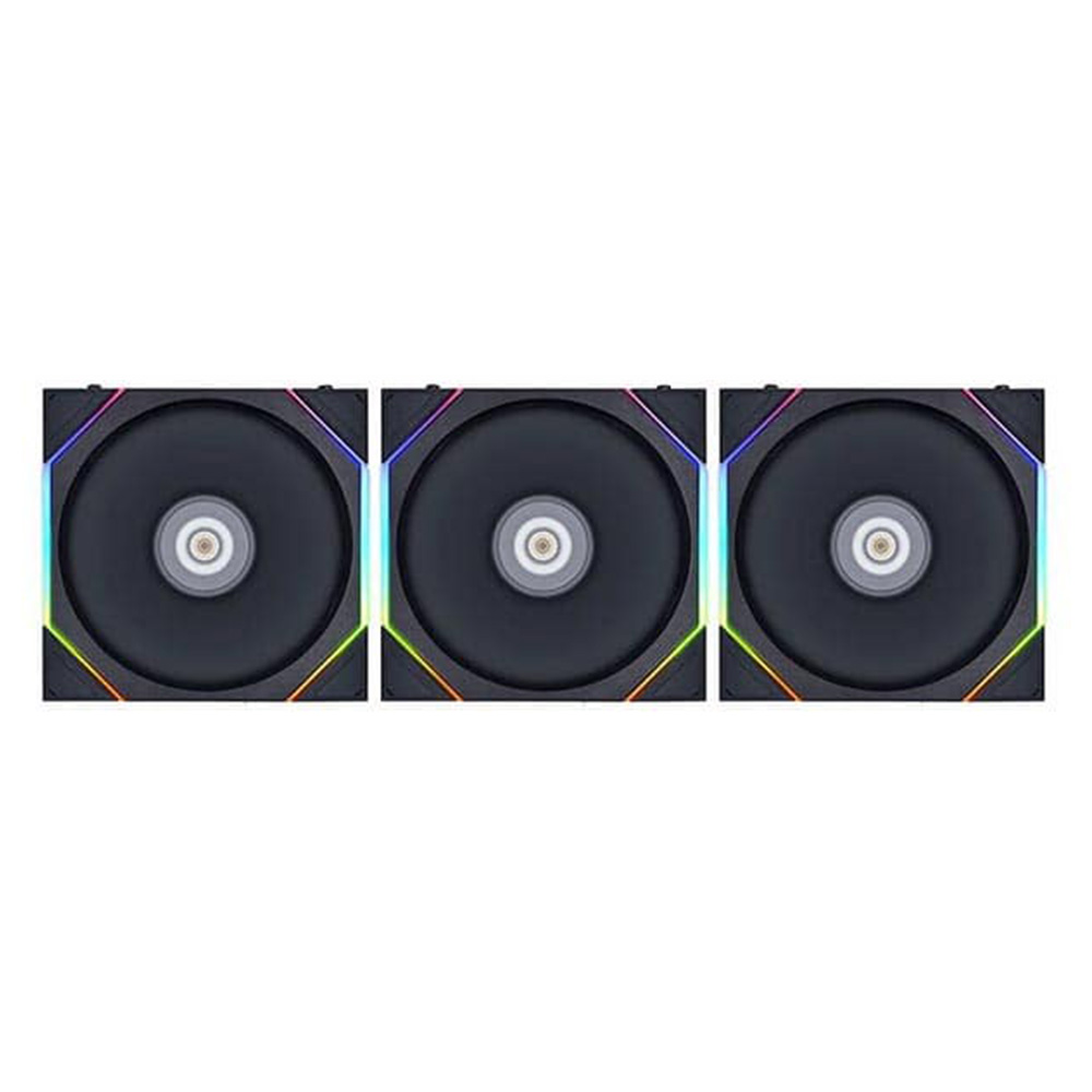 فن کیس لیان لی مدل UNI FAN TL 120 Black بسته 3 عددی