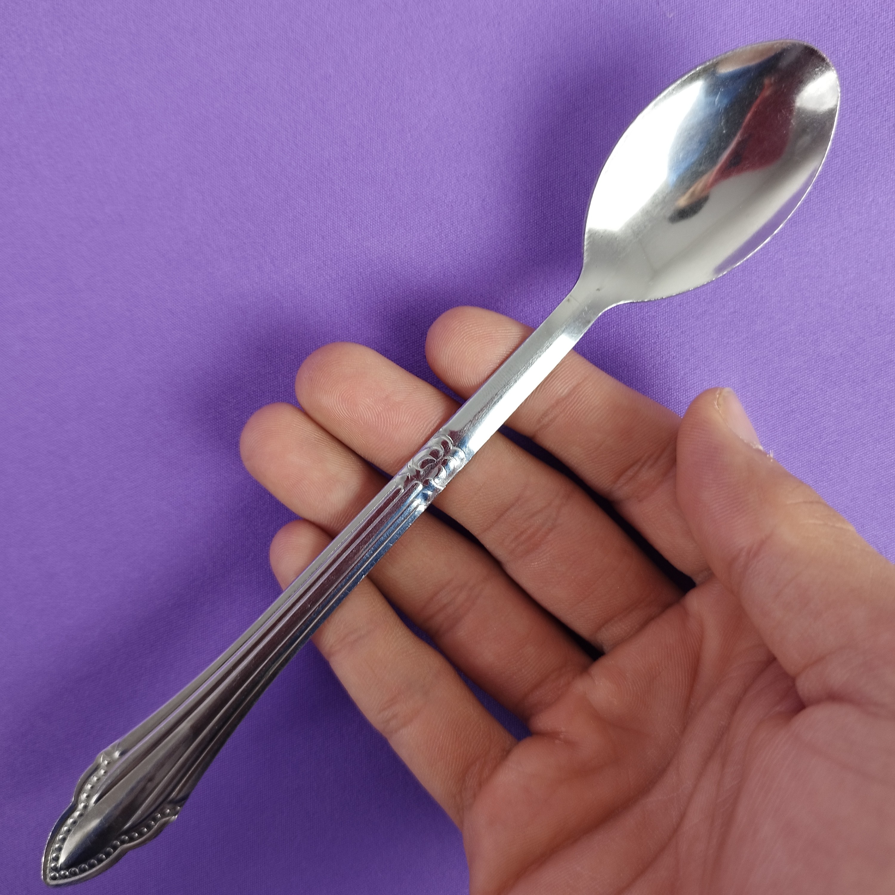 قاشق شربت استیل وکیوم مدل 110 بسته 12 عددی