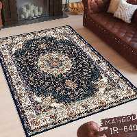 فرشینه مخمل6متری کد640 استوپ دار روحا(ماهگل)