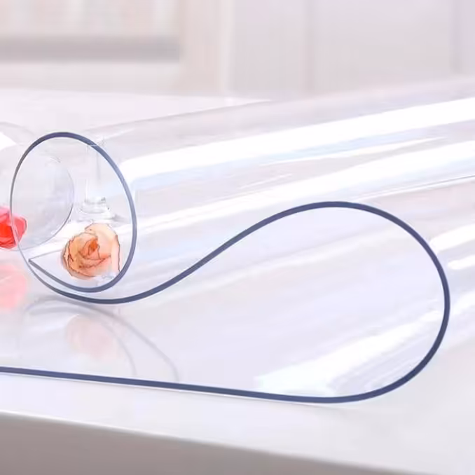 طلق رومیزی شفاف 2 میل 95 در 166