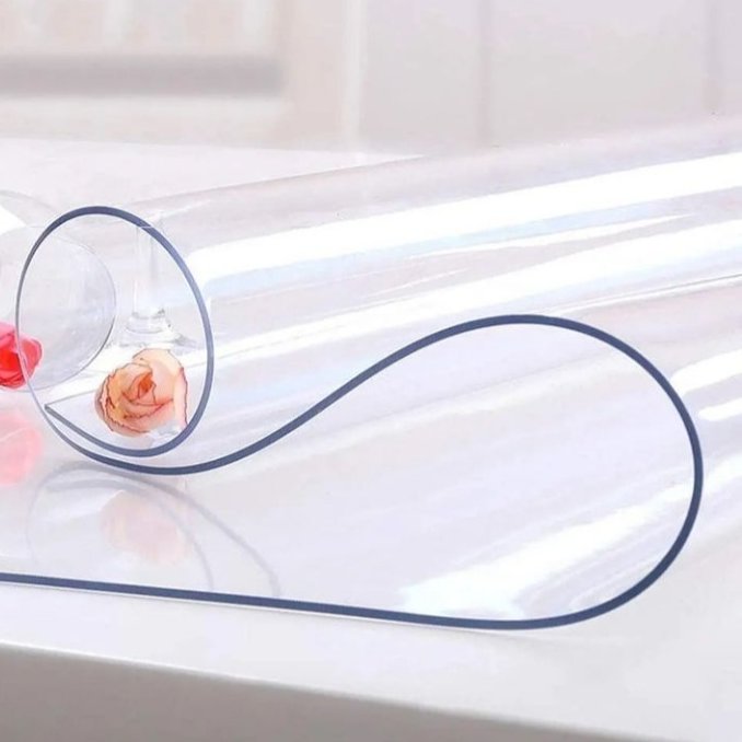 طلق رومیزی شفاف 2 میل 95 در 166