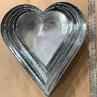 قالب کیک قلبی سایز 1(از کوچک)