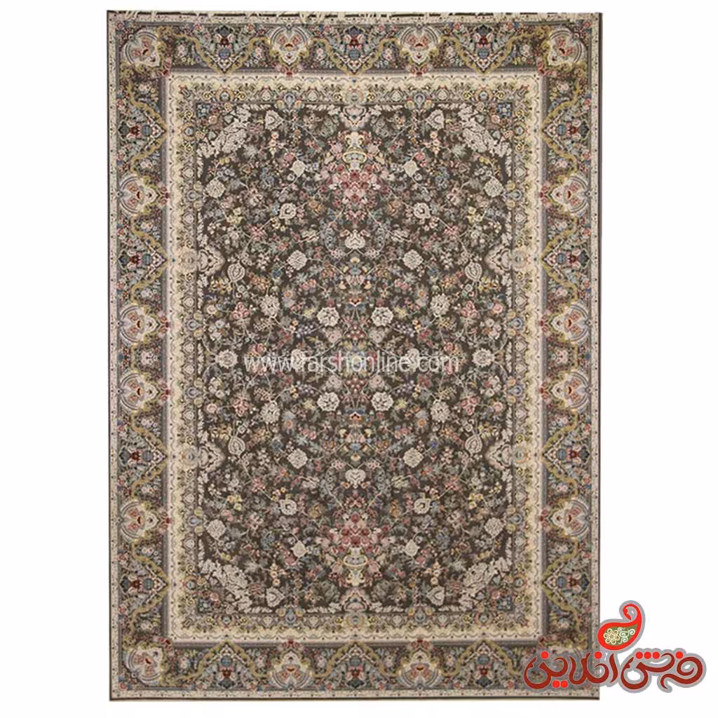 فرش زمرد مشهد طرح55003 الماسی