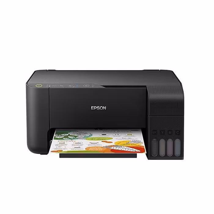 پرینتر 3 کاره جوهرافشان رنگی اپسون مدل  L 3150W
