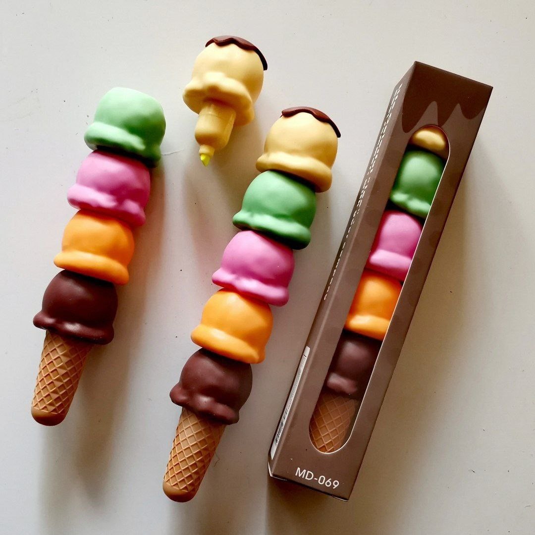 هایلایتر بستنی قیفی 