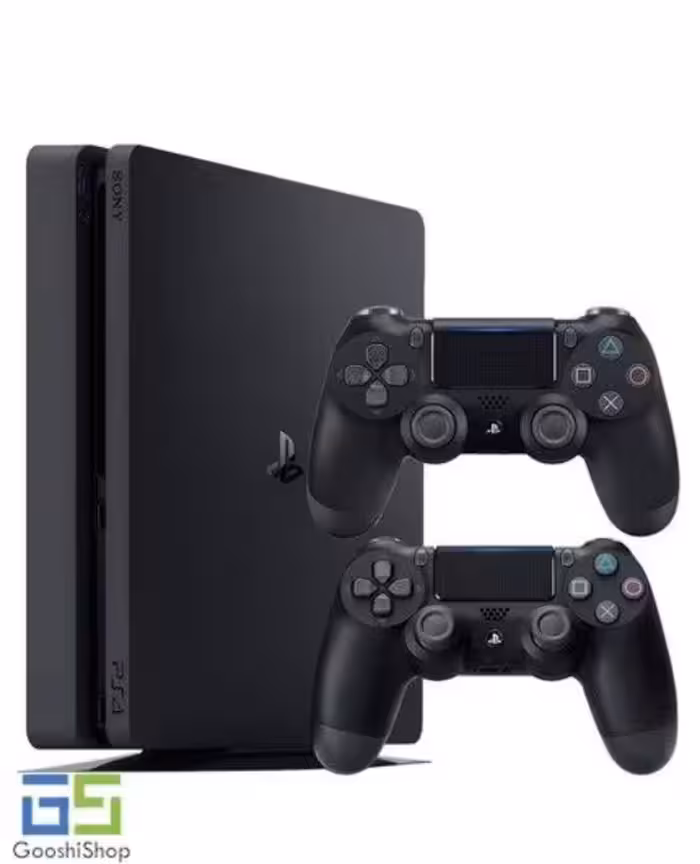 باندل پلی استیشن 4 اسلیم استاندارد دیسک خور به همراه یک دسته اضافه ظرفیت 500 گیگابایت