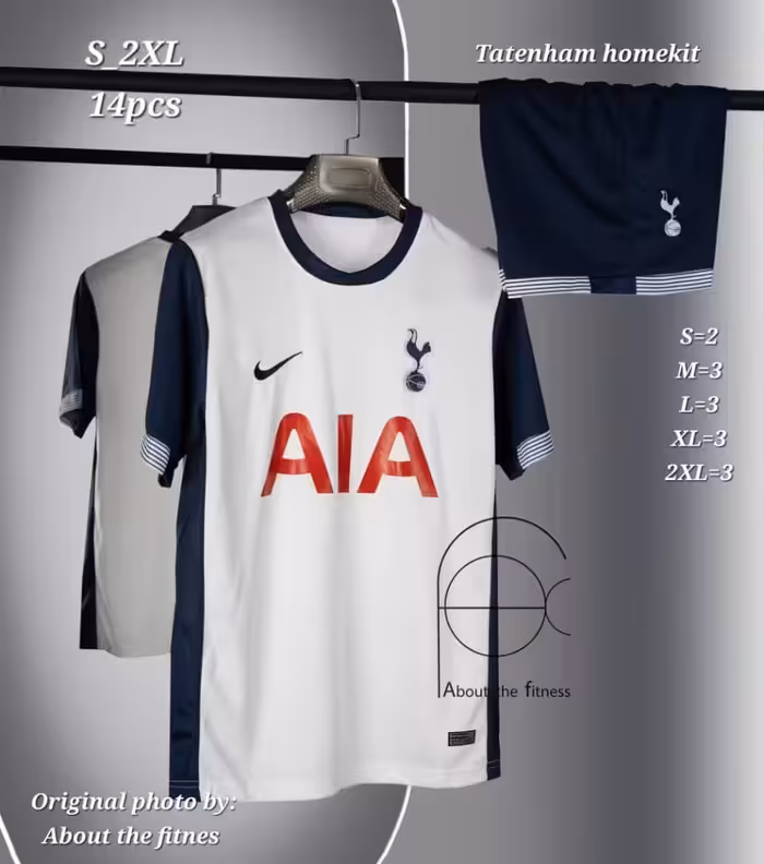 کیت اول تاتنهام فصل 2025-2024 (پیراهن شورت) ورژن هواداری