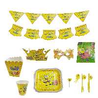 تم جشن تولد مدل باب اسفنجی