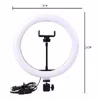 رینگ لایت با پایه سه حالته