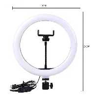 رینگ لایت با پایه سه حالته