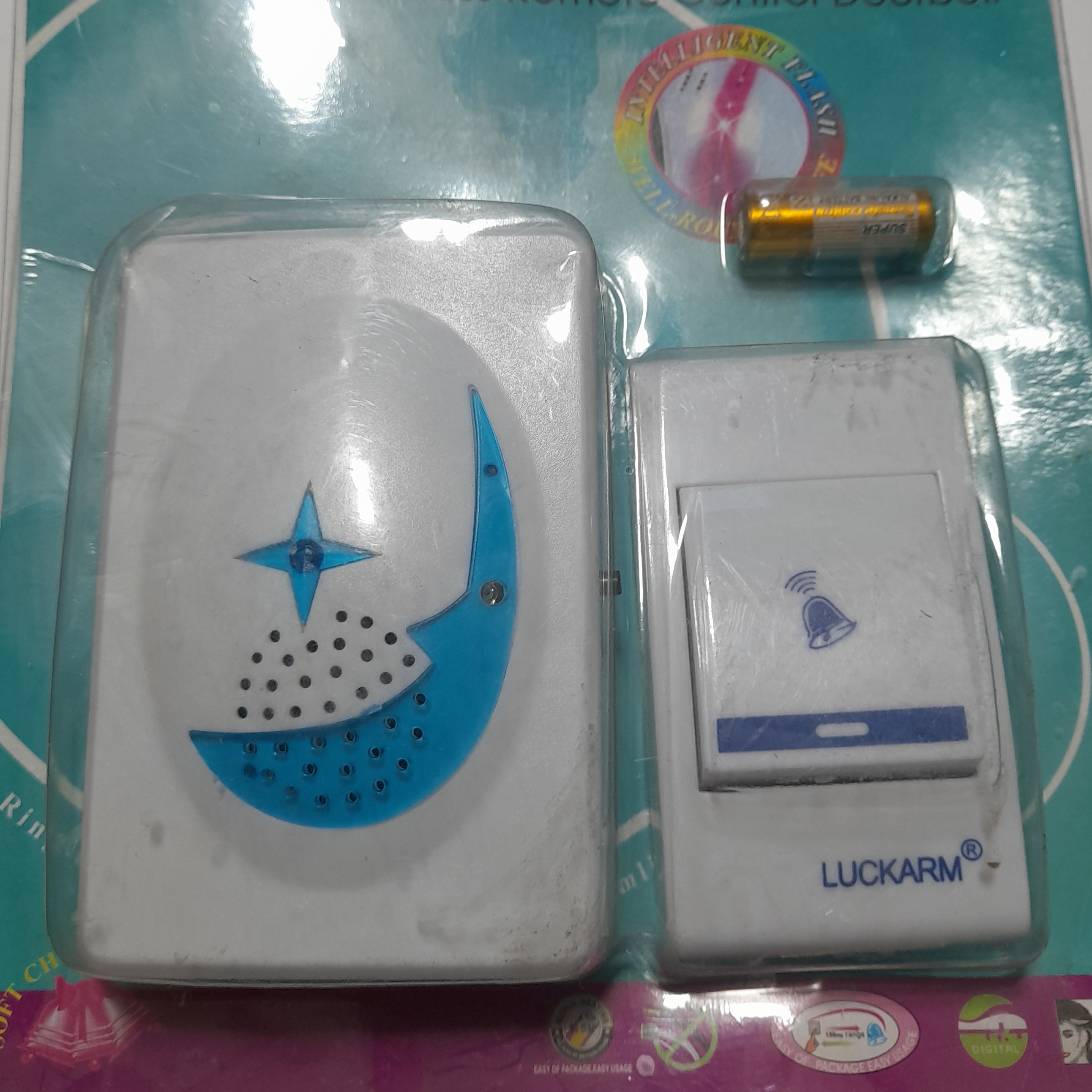 زنگ بی سیم دو طرف باطری ارسال رایگان