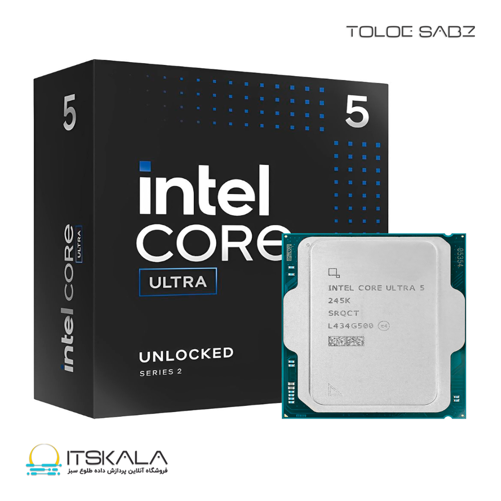 قیمت و خرید پردازنده باکس اینتل مدل Core Ultra 5 245K | ITSKALA