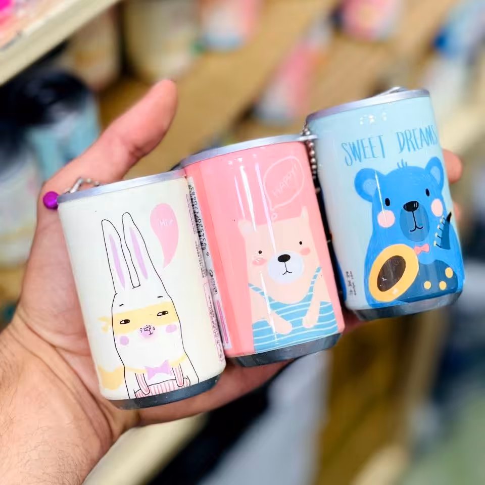 کد B654 دستمال مرطوب قوطی در طرح های بانمک