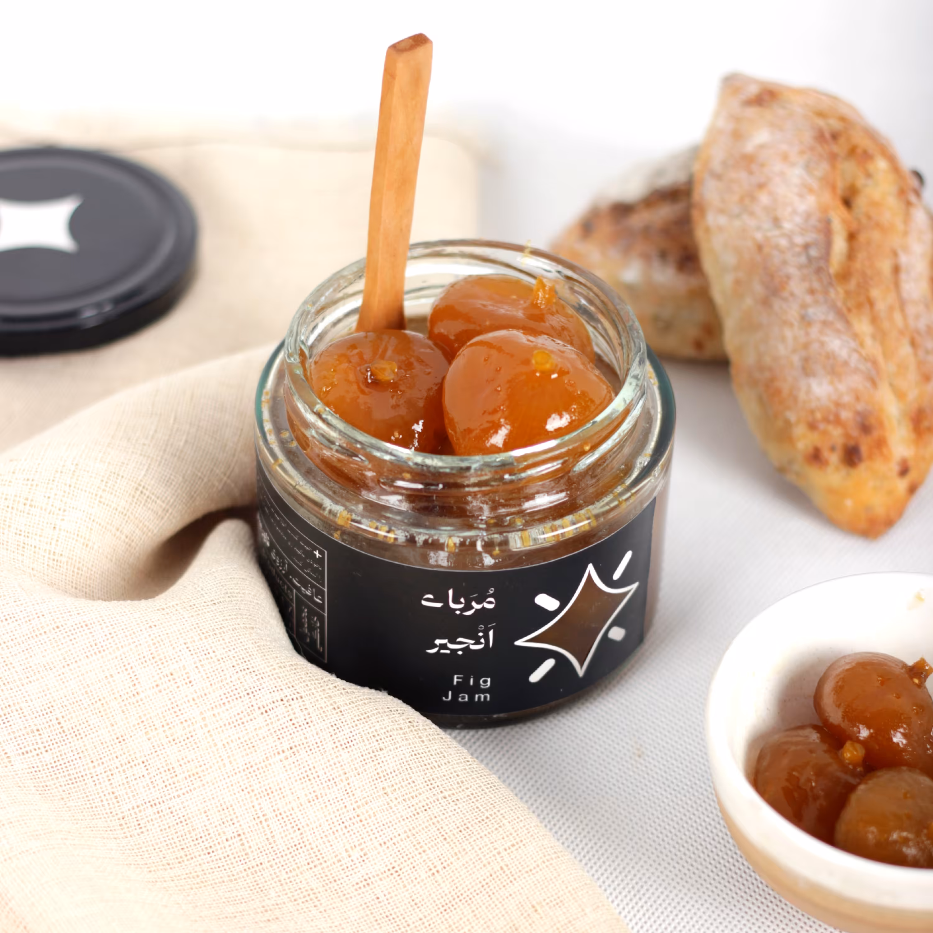  مربای انجیر درسته خانگی-400 گرمی-بدون مواد نگهدارنده  