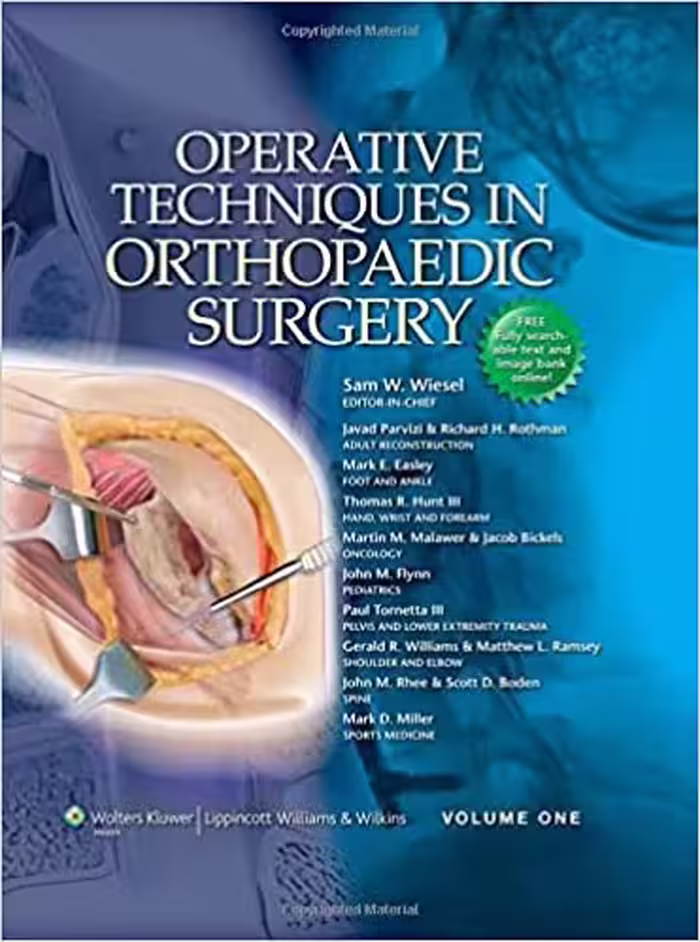 󾕇 دانلود کتاب Operative Techniques In Orthopaedic Surgery, 2012 - دانلود کتاب های دانشگاهی