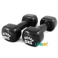 دمبل 5 کیلویی مشکی رکورد