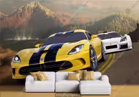 پوستر دیواری بازی ماشینی طرح فورزا هورایزن BA-9793