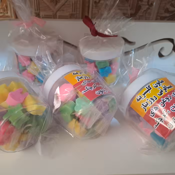 پک 5 بسته ای صابون مدرسه و جیبی گلیسرینه  با ده درصد تخفیف ویژه مدارس و مهدکودک ها و  لوازم التحریر  